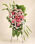 Everlasting Blush Memorial Spray
