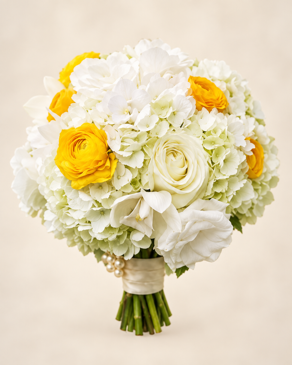 Golden Vow Bridal Bouquet