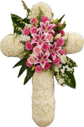 Gentle Grace Pink Memorial Cross